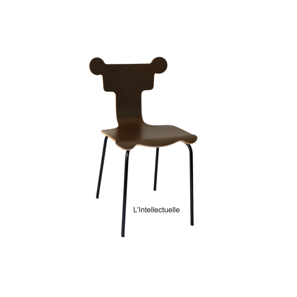 Chaise INTELLECTUELLE - Collection "Les 10 chaises" | TSÉ & TSÉ