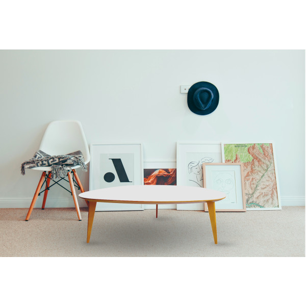 Table basse / Gigogne PI1950 modèle L | Fred HERNANDEZ