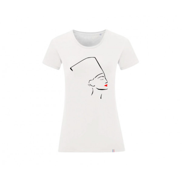 T-shirt bio Néfertiti in Paris