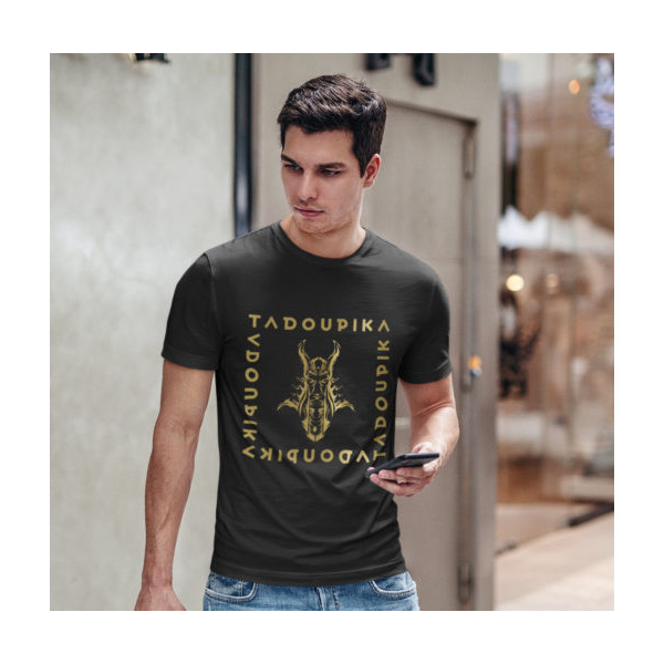 T-shirt noir Anubis Guardian